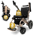 Majestic IQ-8000 Electric Wheelchairs for Adults,Foldable Lightweight Electric Wheelchair,Light Weight Folding Power Chair for Seniors,Portable Motorized Wheelchair,Durable Ultra Light Wheel Chair