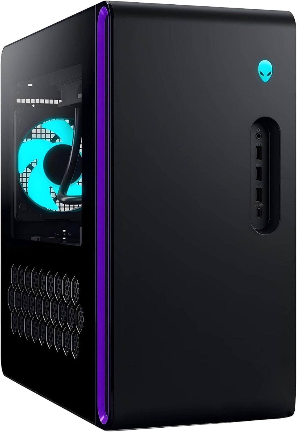 Alienware Aurora R16 Gaming Desktop PC - Intel Core i7-13700F 16-Core up to 5.20 GHz, 32GB RAM, 1TB NVMe SSD + 20TB HDD, GeForce RTX 4080 16GB GDDR6X, Windows 11 Pro, Liquid Cooling, Basalt Black