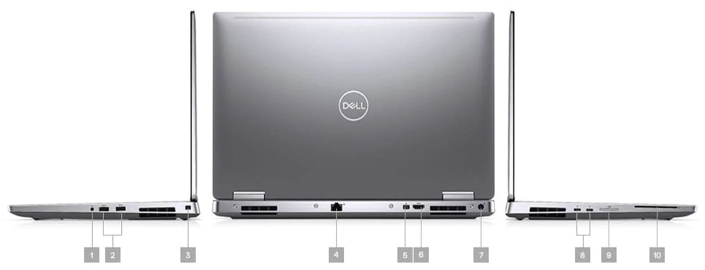 Refurbished 15.6" FHD Core i7 Workstation Laptop, 512GB SSD, 8GB RAM, RTX 3000 N240496