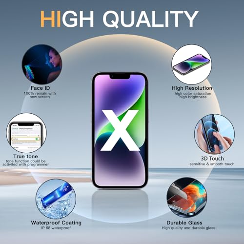 iPhone 11 LCD Screen Replacement 6.1" 3D Touch Display Digitizer with Repair Tool Kit V49627