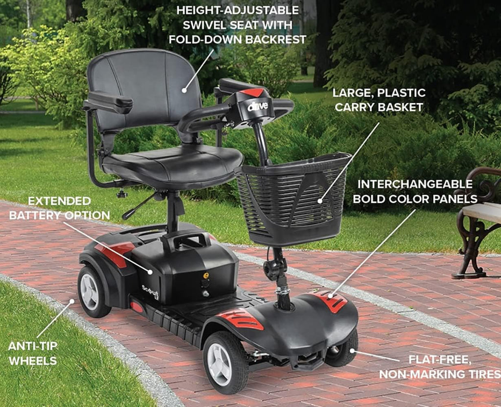 Travel Power Mobility Scooter with 5 Year Protection Plan N71574