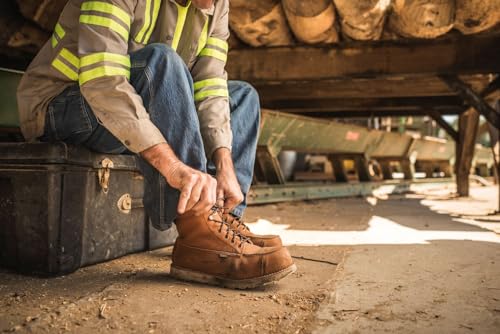 Men's 6" Waterproof Non-Metallic Safety Toe Work Boot F115