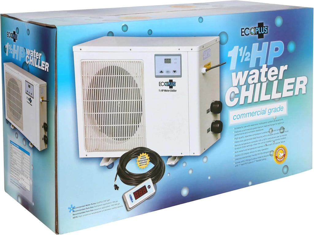 Water Chiller for Hydroponics and Aquariums, 1 ½ HP V623560