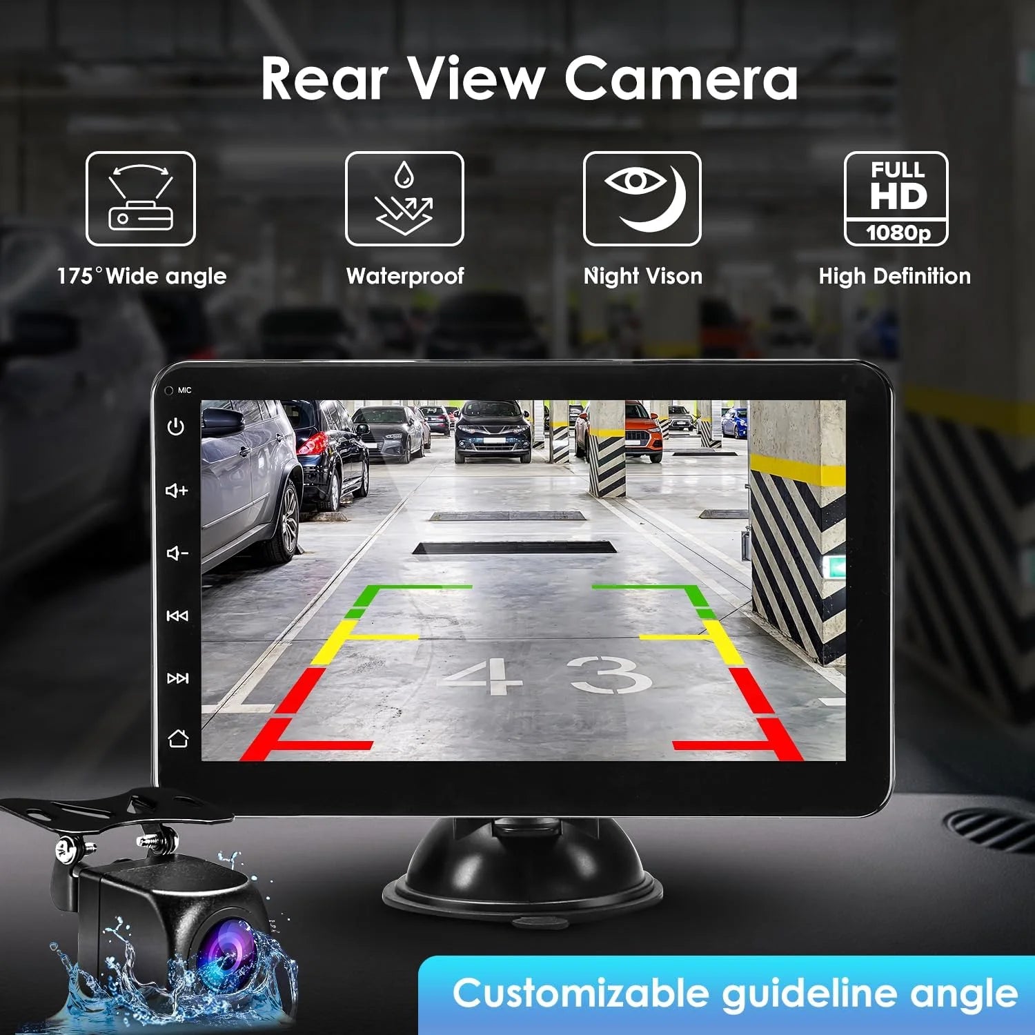 Portable 7-Inch Car Stereo with Wireless CarPlay & Android Auto W452