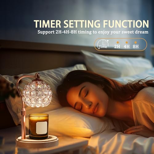 Candle Warmer Lamp with Timer, Adjustable Height and Dimmable V61695