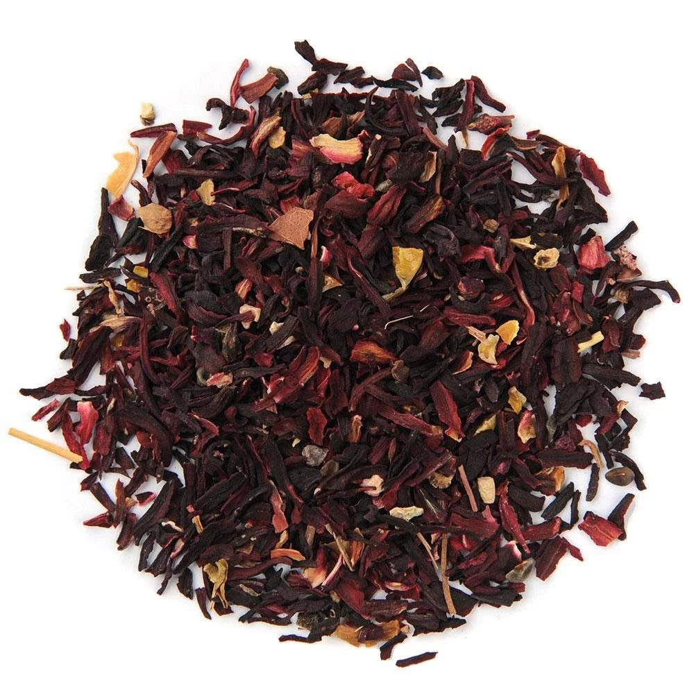 Organic Hibiscus Herbal Tea, Loose Leaf, 1 Pound Bag N9394