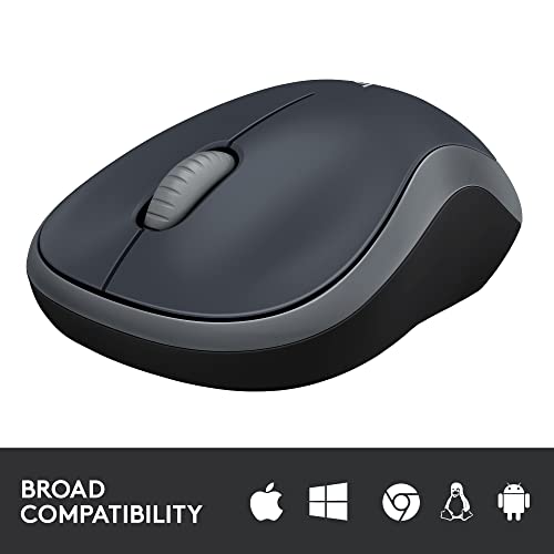 Wireless Mouse, 2.4GHz with USB Receiver, 12-Month Battery Life O87248