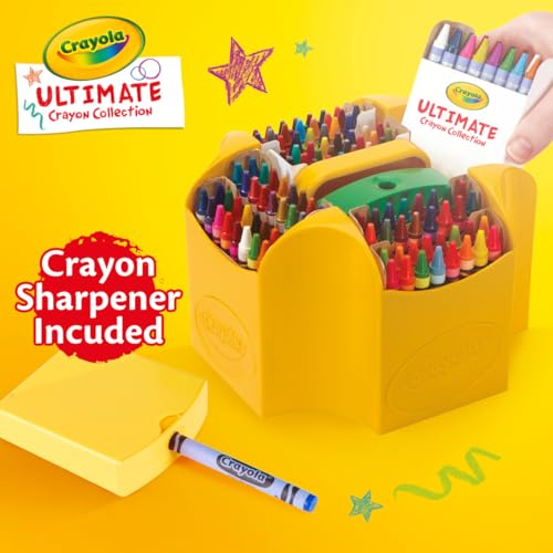 152ct Crayon Box Collection, Classic & Glitter Crayons for Classrooms Z268