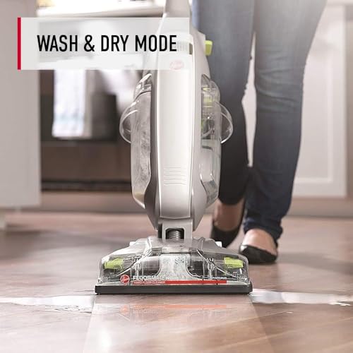 Hard Floor Cleaner Machine with Spin Scrub Brushes, Wash and Dry Mode U345068