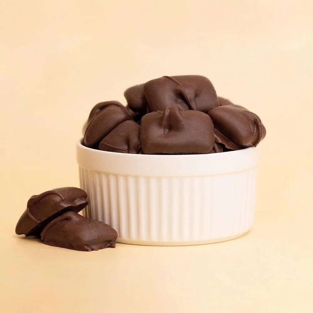 Dark Chocolate Covered Molasses Sponges Candy, 16-Ounce L51350