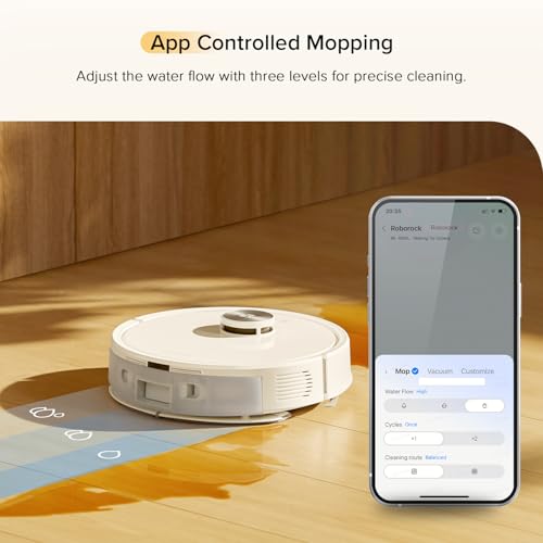 Robot Vacuum with Self-Empty Dock, 5500 Pa Suction, LiDAR Navigation S624100