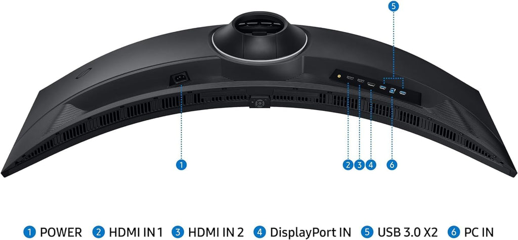 49-in DQHD 1000R Curved Gaming Monitor with 2-Year Assurance N357