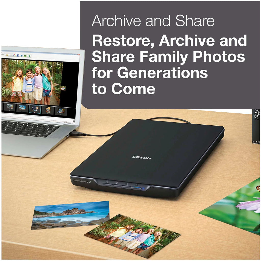 Color Photo and Document Scanner, 4800 dpi I96245