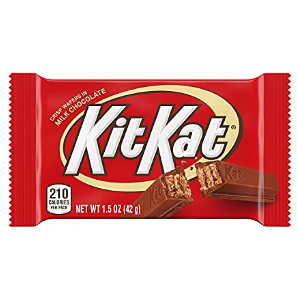Milk Chocolate Wafer Candy Bars, Individually Wrapped, 1.5 oz, 36 Count B404