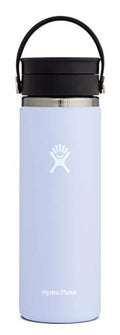 Hydro Flask Wide Mouth Flex Sip Lid Bottle - Stainless Steel Reusable Water Bottle - Vacuum Insulated