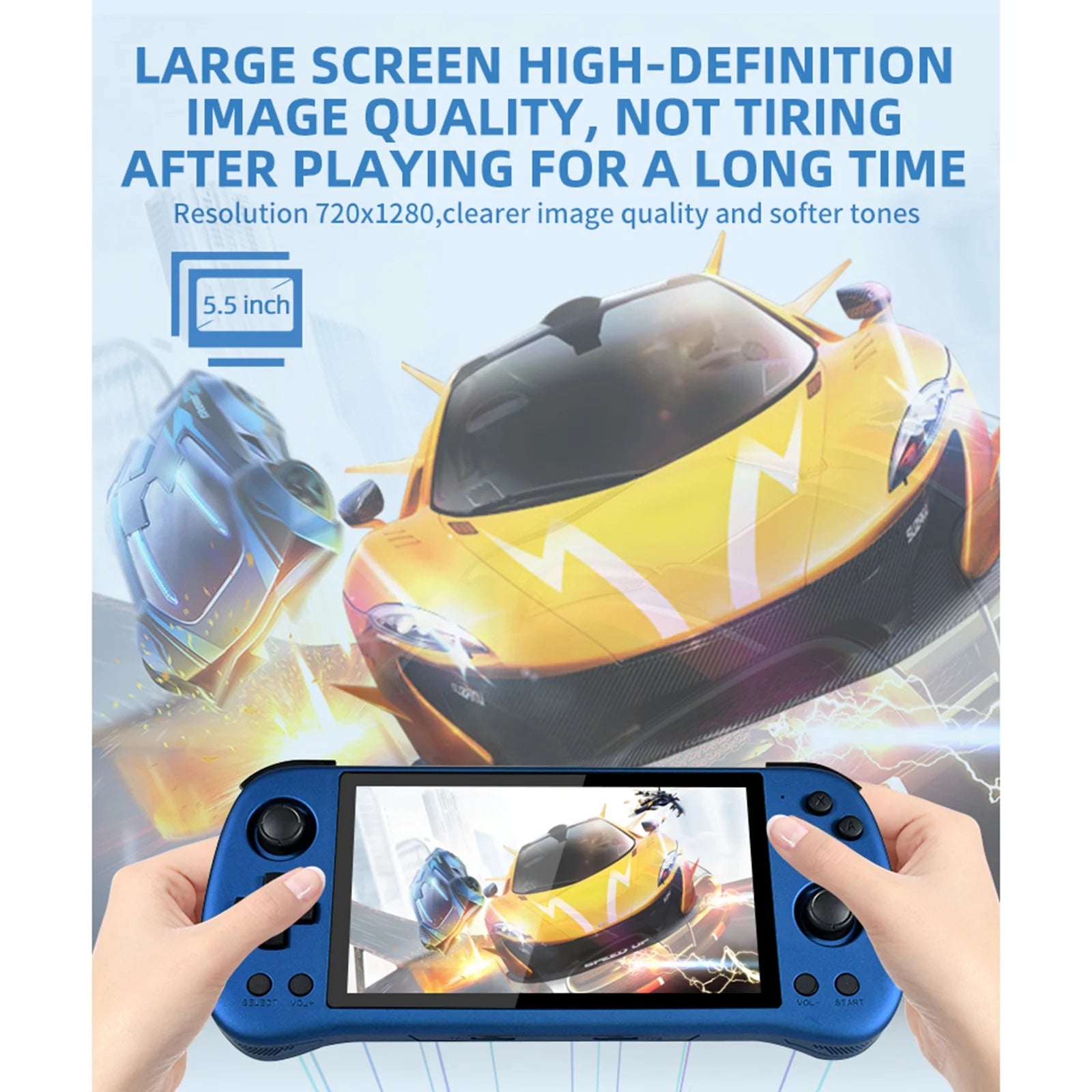 Handheld Game Console, TV Compatible Portable Gaming System B796157