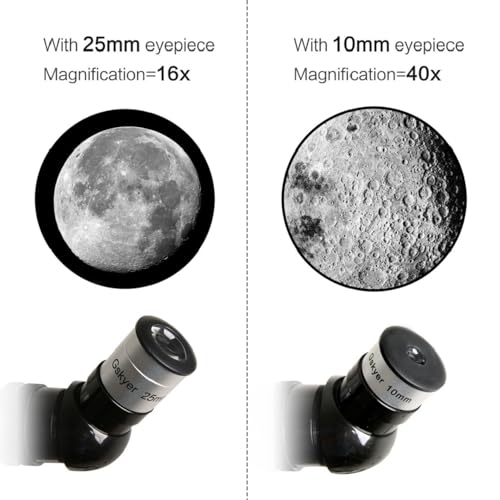 70mm Aperture 400mm AZ Mount Refracting Telescope for Kids Beginners U42828