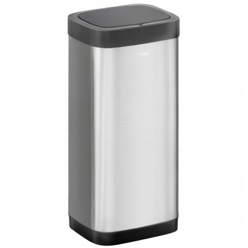 Touchless Motion Sensor Trash Can, 13.2 Gallon, Brushed Stainless Steel K748461