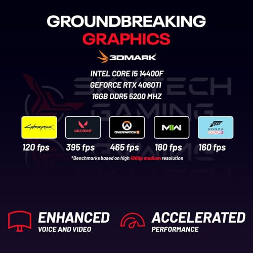 Gaming PC Desktop – AMD Ryzen 7 5700X, RTX 4070, 1TB SSD, 16GB RAM I413781