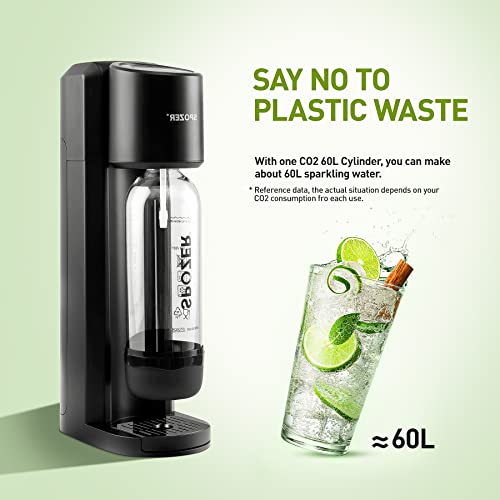 Carbonated Water Maker with 1L Bottle for Soda N7779