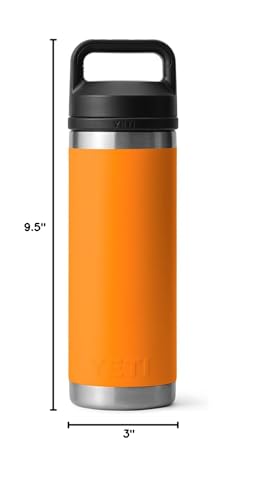 18 oz Vacuum Insulated Stainless Steel Bottle with Chug Cap I1188