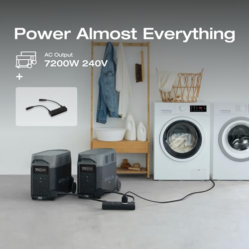 Home Battery Backup 8000Wh with 50 Amp Hub, 120/240V Output Z49117