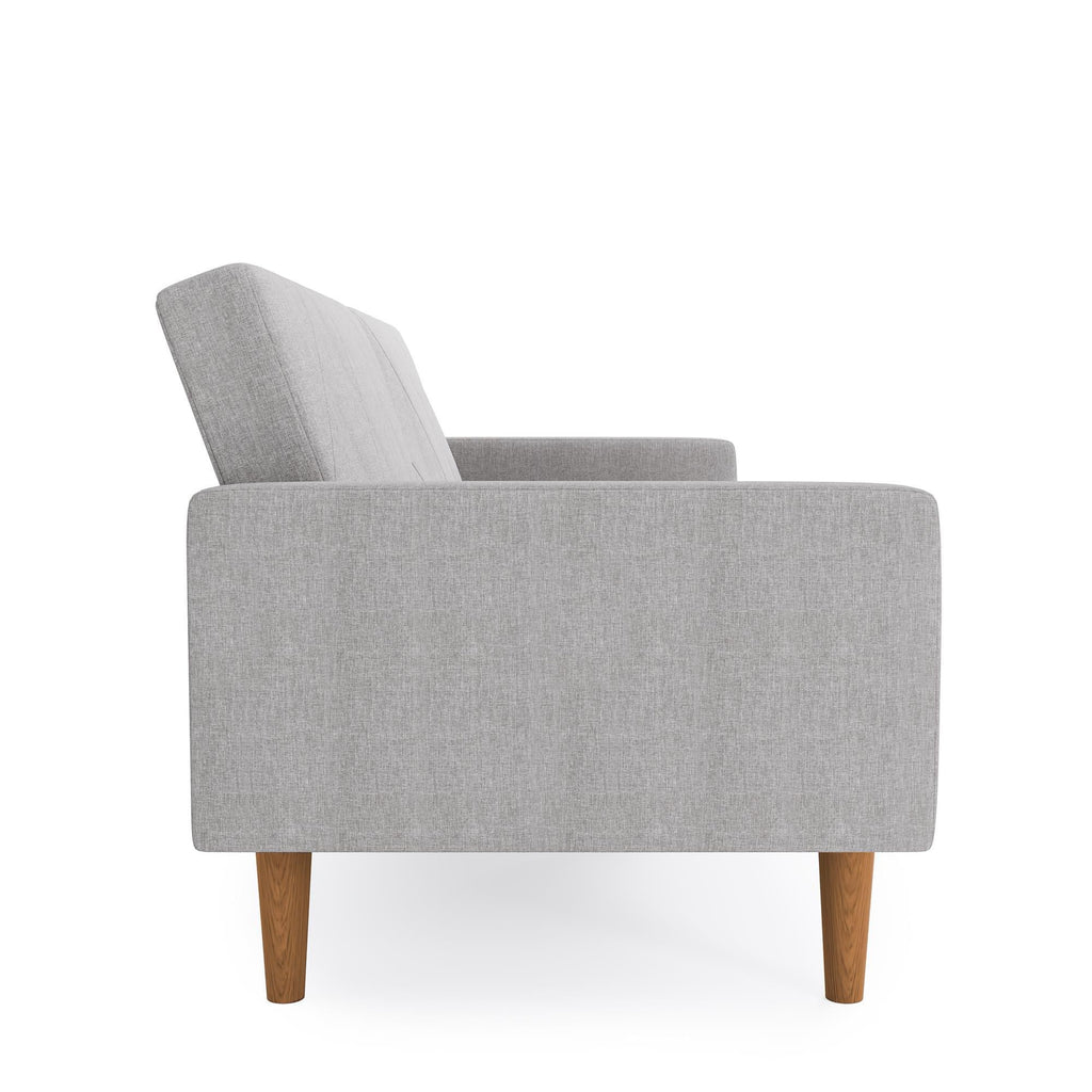 Convertible Sofa Bed with USB Port, Light Gray T950