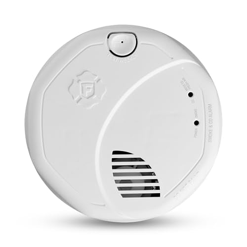 Battery Powered Smoke Detector & Carbon Monoxide Alarm N936294