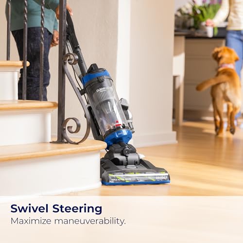 Upright Bagless Vacuum with Swivel Steering and Pet Hair Pick Up F23966