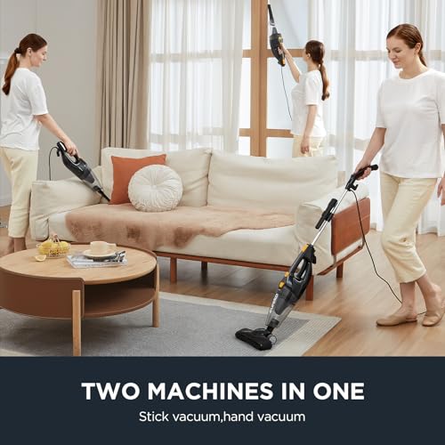 3-in-1 Swivel Handheld & Stick Vacuum Cleaner, Blue S696