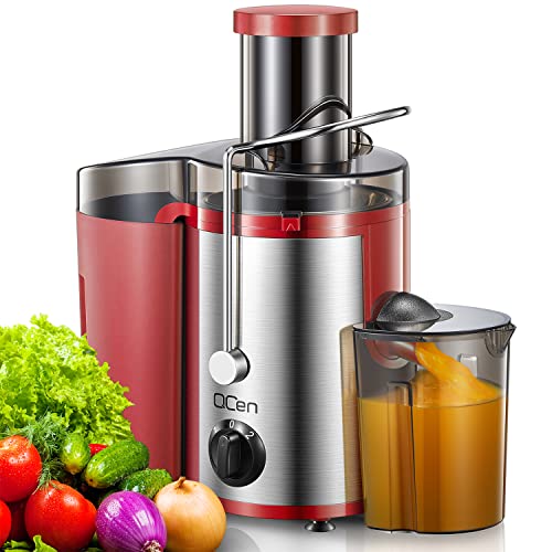 Juicer Machine, 800W Centrifugal Extractor with Wide Mouth Feed Chute, Stainless Steel, BPA-free V753