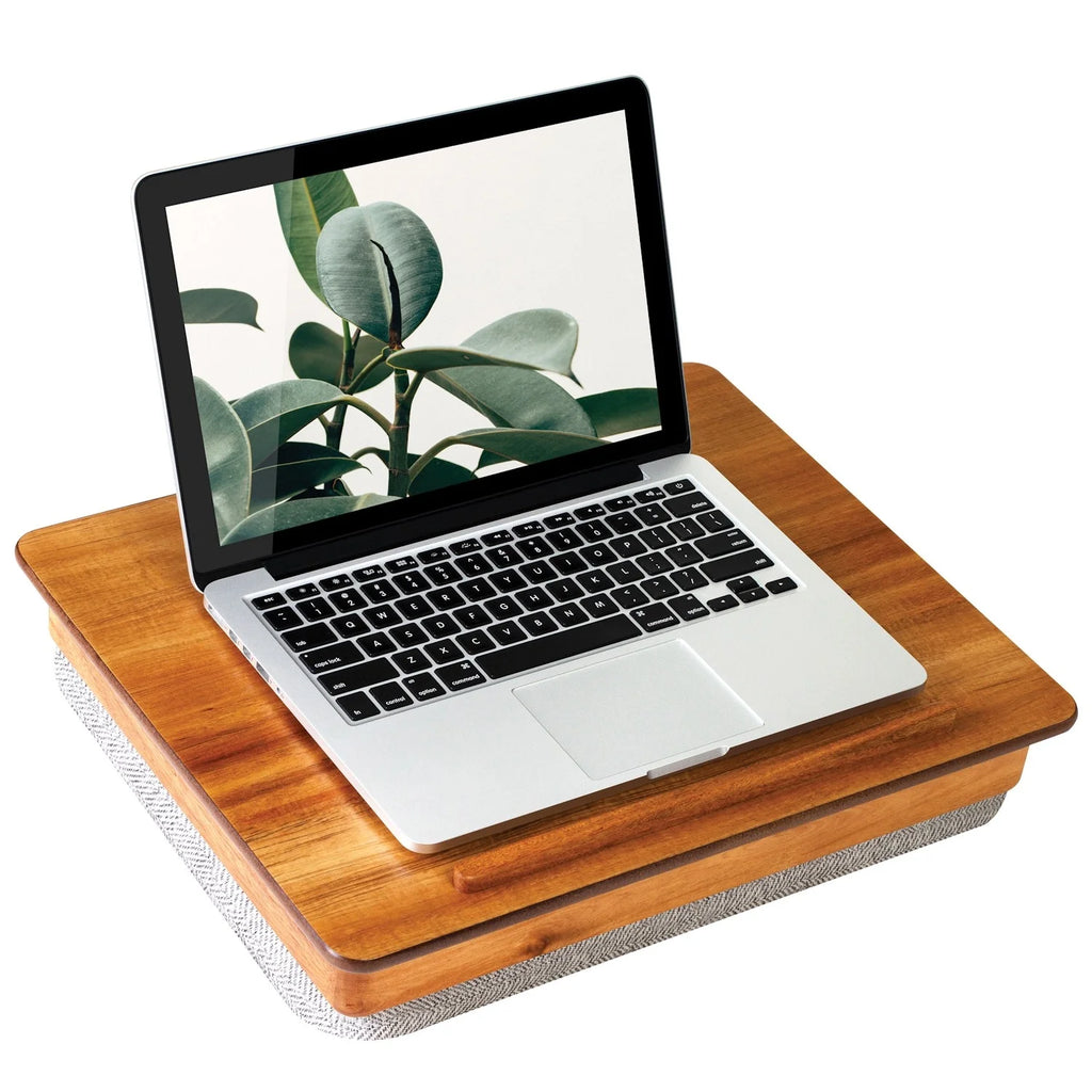 Acacia Wood Lap Desk with Storage B968