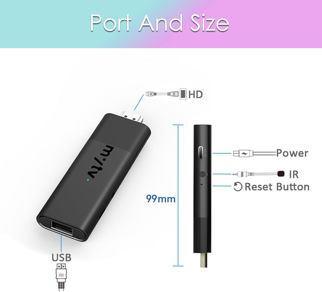 4K Smart TV Stick with Voice Remote G1848