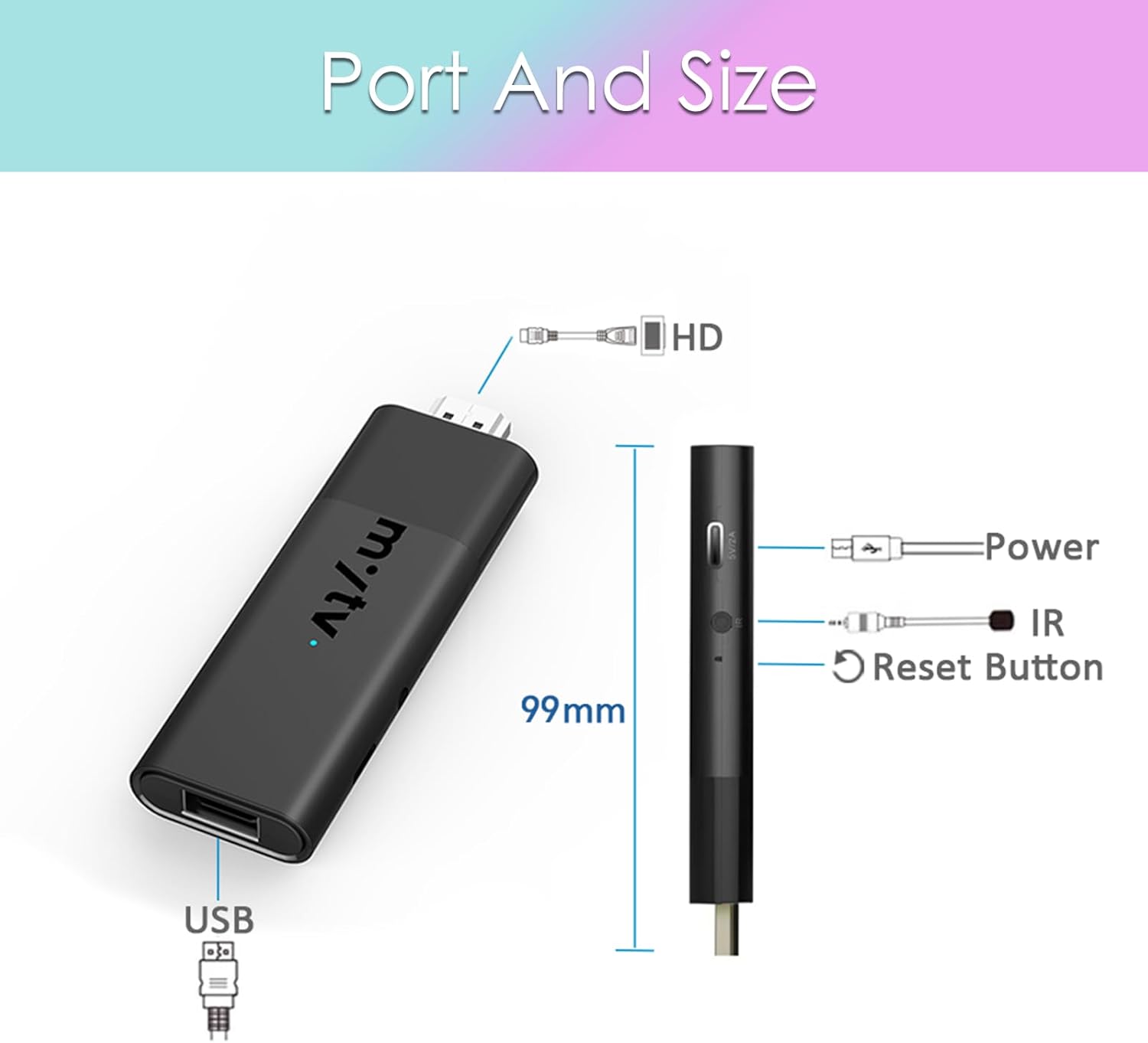 4K Smart TV Stick with Voice Remote G1848