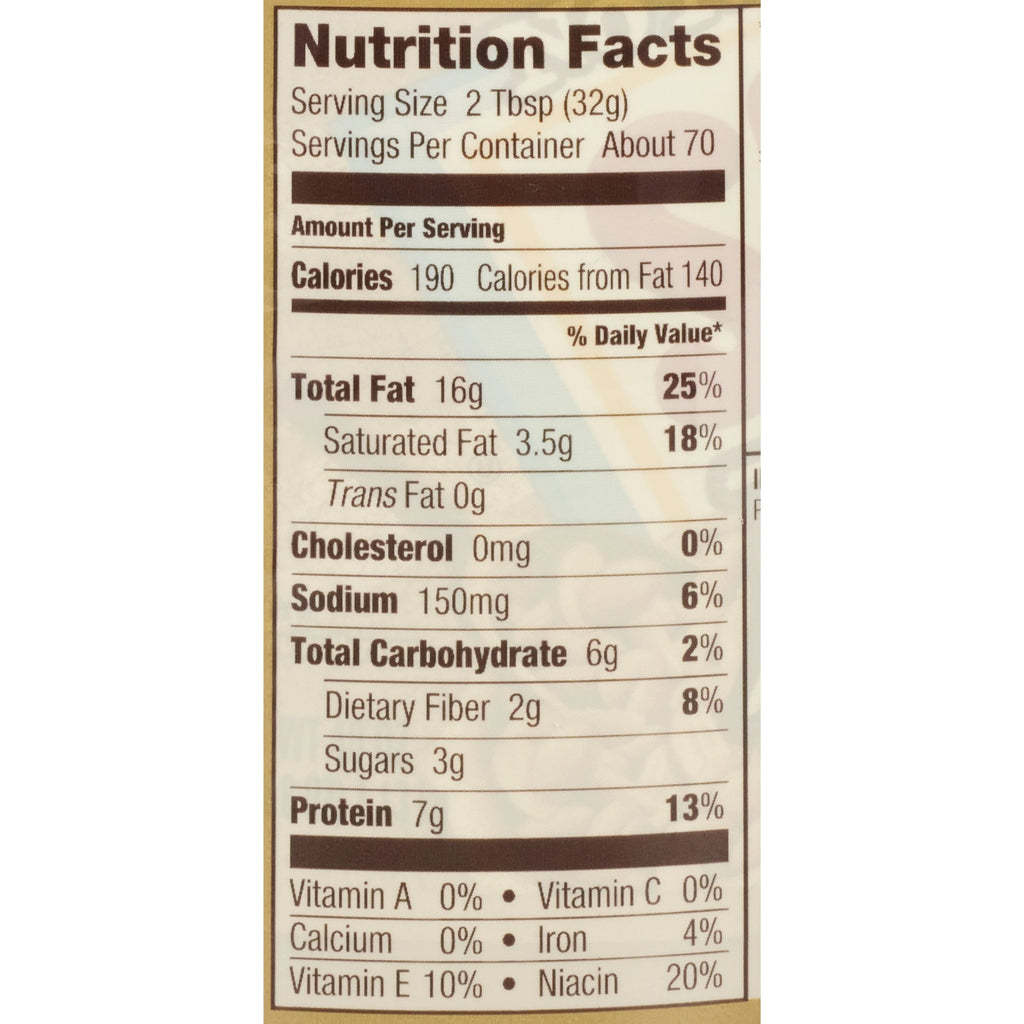 Natural Creamy Peanut Butter Spread, 40 oz Twin Pack P542