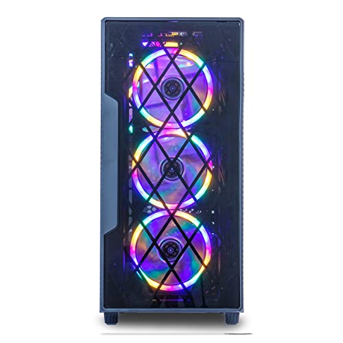 Gaming PC Desktop Computer, AMD Ryzen 5 4500, RTX 3060, 16GB DDR4, 500GB SSD, Windows 11 Pro X6645