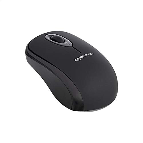 Wireless Optical Mouse with USB Nano Receiver, Black B899