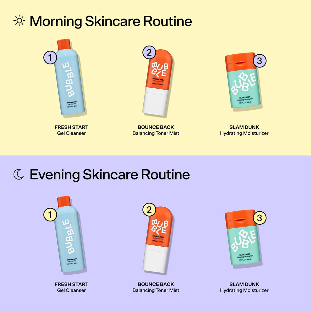 Hydrating Skincare Routine Bundle for Normal to Dry Skin, Set of 3 Y554