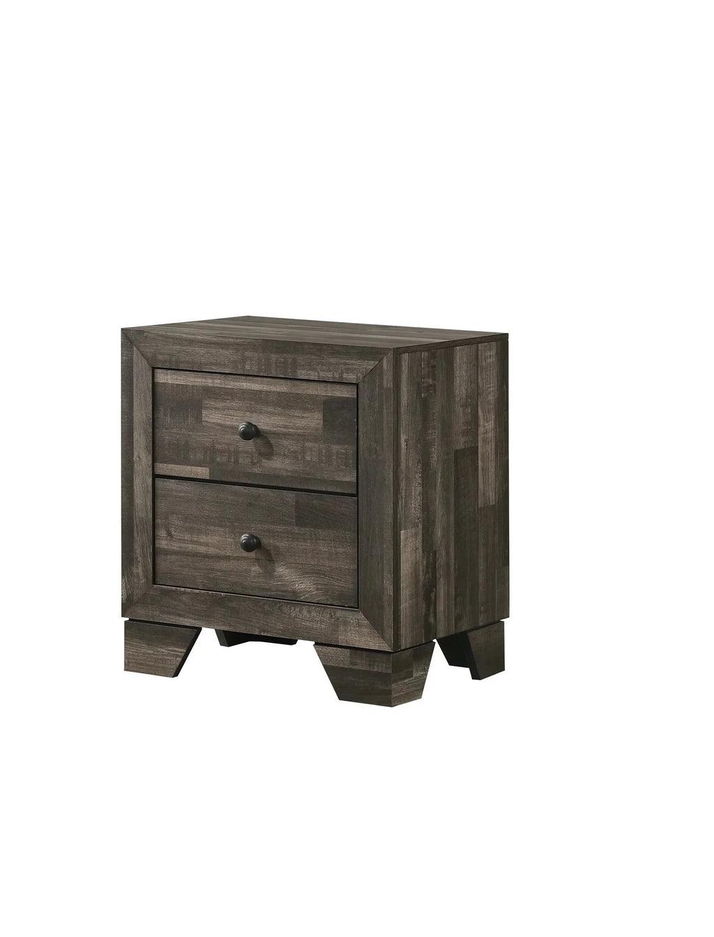 Queen Size Platform Bedroom Set with Dresser, Mirror and Nightstand O67768