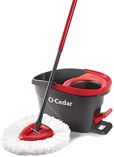 Microfiber Spin Mop and Bucket Cleaning System U86143