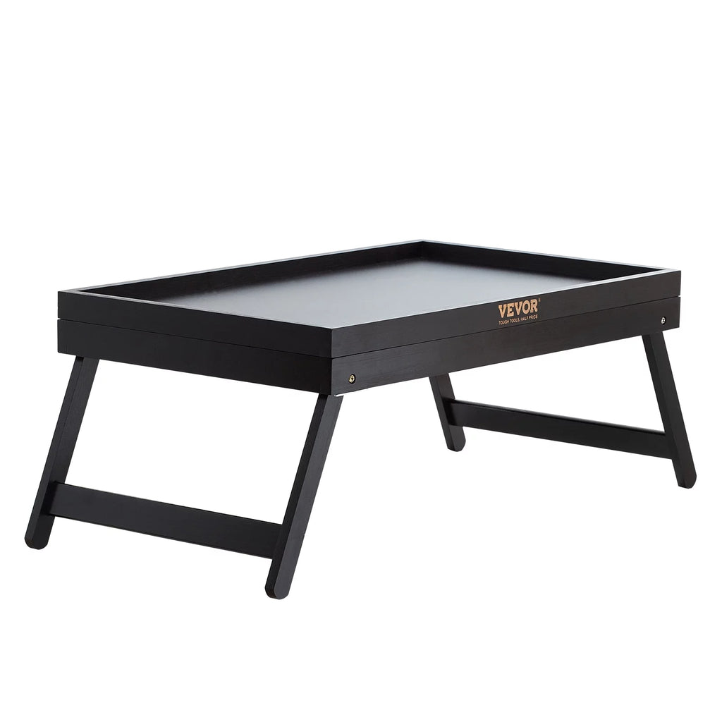 Bamboo Bed Tray with Foldable Legs and Adjustable Slope K689706
