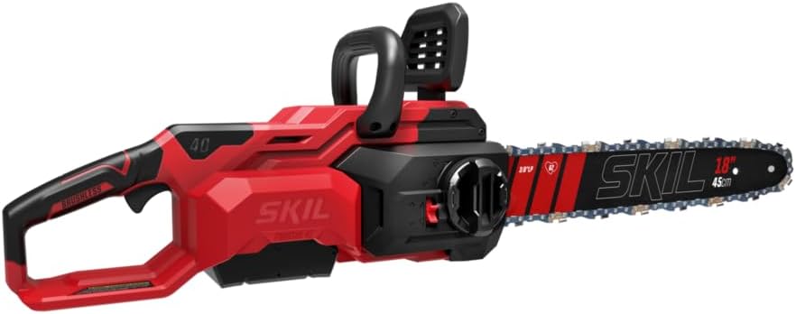 18 In. 40V Brushless Chainsaw Kit with Battery and Charger F4462