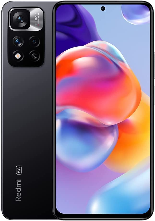 Xiaomi Redmi Note 11 Pro+ Plus 5G + 4G Volte 128GB + 6GB Factory Unlocked 6.67" 108MP Camera Night Mode (Not Verizon Sprint Boost Cricket Metro At&T) + (w/Fast Car Charger Bundle) (Forest Green)