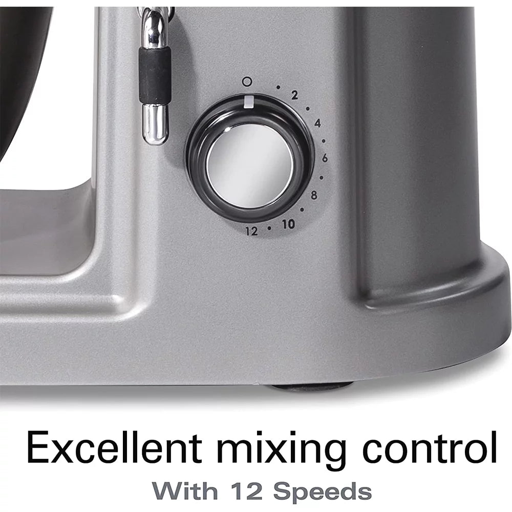 Stand Mixer 5 Quart with Specialty Attachment Hub and Kitchen Timer E546339