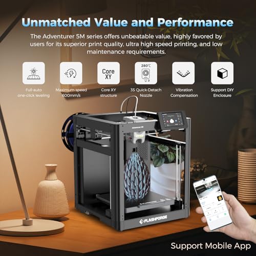 3D Printer with Auto Leveling and High Speed Printing F79153