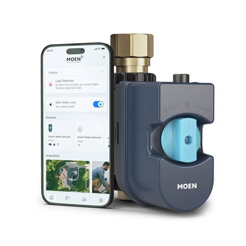 Smart Water Monitor and Automatic Shutoff Sensor for 1-Inch Pipe K9102