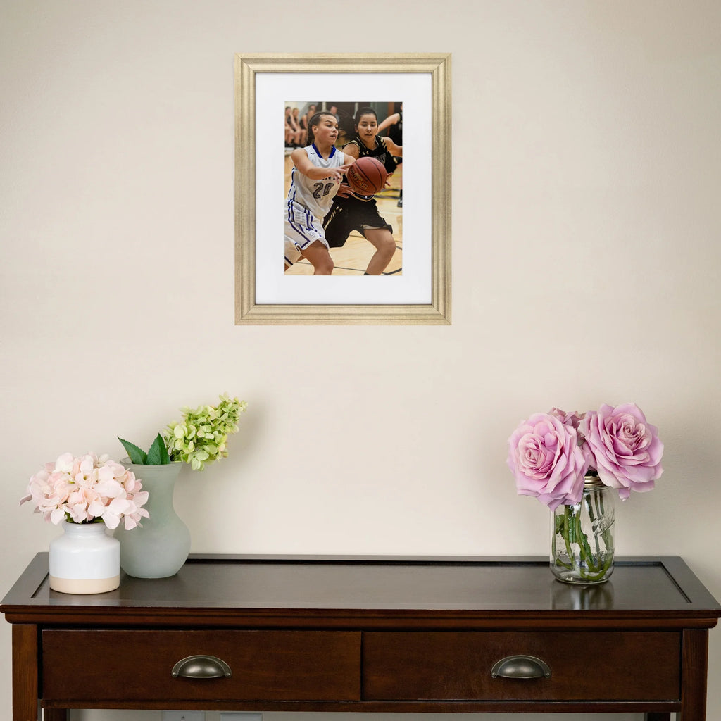 16x20 Inch Muted Gold Picture Frame with Plexi Glass K40040