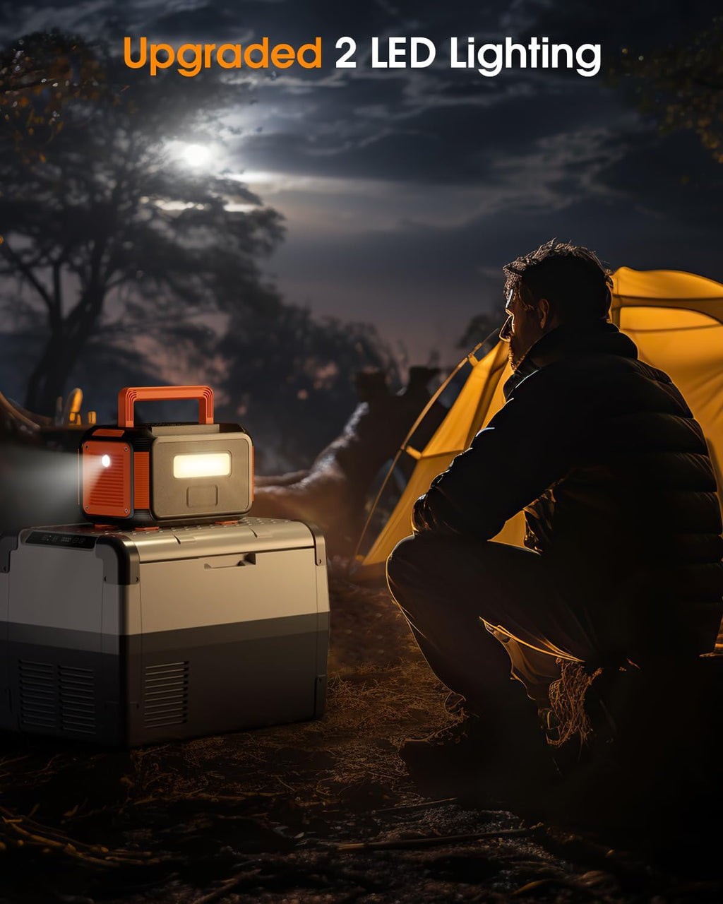 Portable Power Station 300W, 269Wh Lithium Battery for Camping and Emergency Use J155