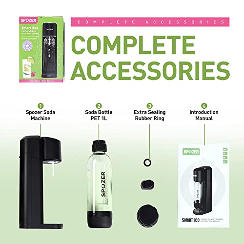 Carbonated Water Maker with 1L Bottle for Soda N7779
