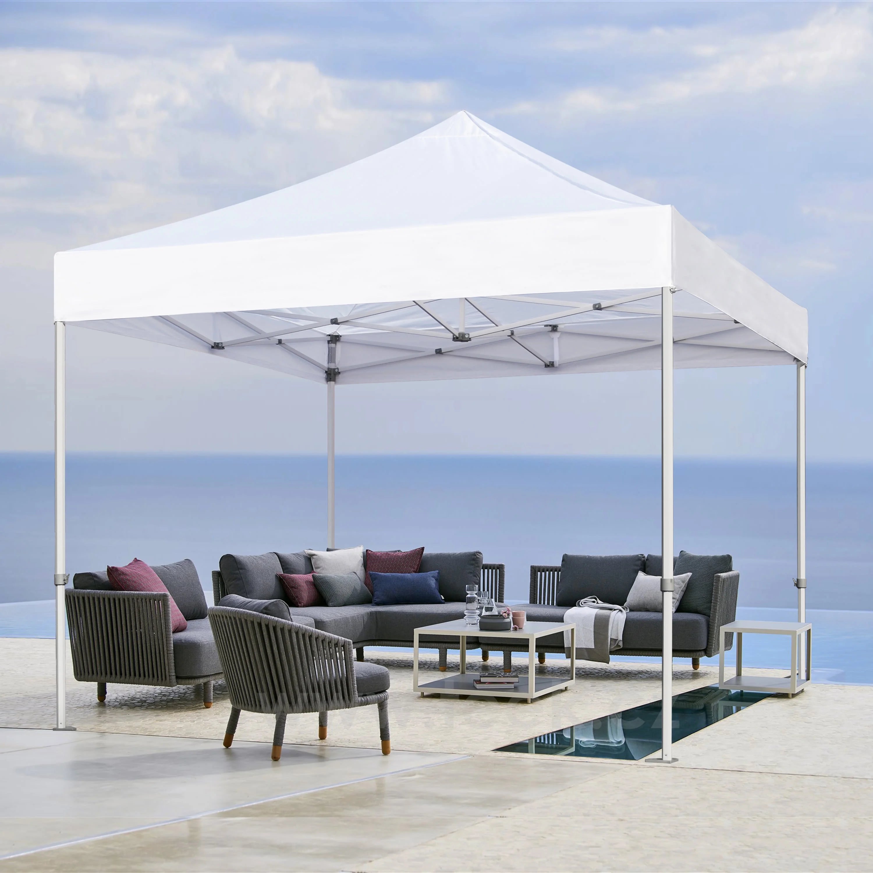 5x5 Pop Up Canopy Outdoor Heavy Duty Tent Q995